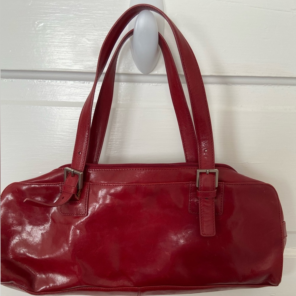 Hobo International dark red leather purse